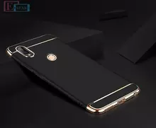 Чехол бампер для Huawei Honor 8X Mofi Electroplating Black (Черный)