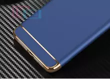Чехол бампер для Huawei Honor 7A Prime Mofi Electroplating Blue (Синий)