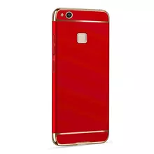 Чехол бампер для Huawei Ascend P9 Lite Mofi Electroplating Red (Красный)