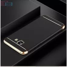 Чехол бампер для Samsung Galaxy J4 Plus Mofi Electroplating Black (Черный)