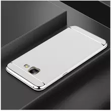 Чехол бампер для Samsung Galaxy J6 Plus Mofi Electroplating Silver (Серебристый)