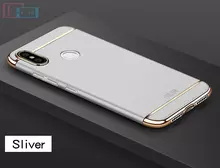 Чехол бампер для Xiaomi Mi8 Mofi Electroplating Silver (Серебристый)