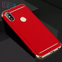 Чехол бампер для Xiaomi Redmi Note 7 Mofi Electroplating Red (Красный)