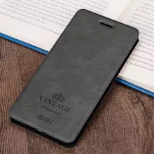 Чехол книжка для Nokia 9.3 PureView Mofi Retro Book Black (Черный)