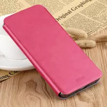Чехол книжка для Xiaomi Redmi K30 Pro Mofi Rui Pink (Розовый)