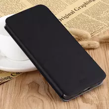 Чехол книжка для Xiaomi Mi9 Lite Mofi Rui Black (Черный)