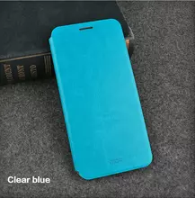 Чехол книжка для Meizu M6S Mofi Rui Light Blue (Голубой)