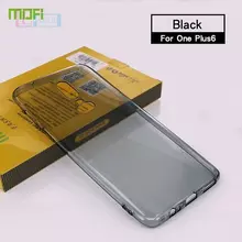 Чехол бампер для OnePlus 6 Mofi Slim TPU Black (Черный)