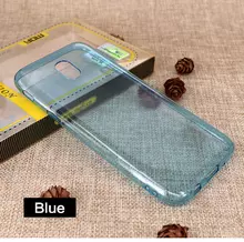 Чехол бампер для Samsung Galaxy J3 2017 Mofi Slim TPU Blue (Синий)