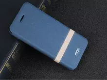 Чехол книжка для OnePlus 5T Mofi Vintage Blue (Синий)