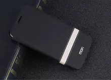 Чехол книжка для Xiaomi Mi9 Lite Mofi Vintage Black (Черный)