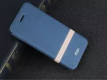 Чехол книжка для LG K51S Mofi Vintage Blue (Синий)