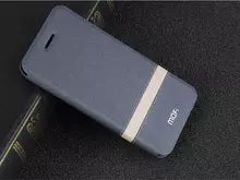 Чехол книжка для Xiaomi Pocophone F2 Lite Mofi Vintage Gray (Серый)