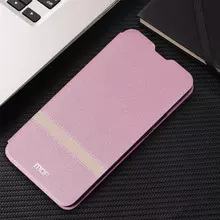 Чехол книжка для Xiaomi Mi10 Youth Mofi Vintage Pink (Розовый)