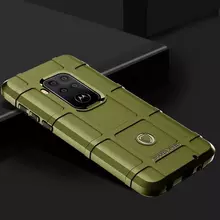 Чехол бампер для Motorola One Zoom Anomaly Rugged Shield Green (Зеленый)