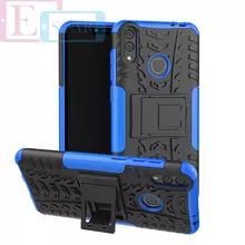Чехол бампер для Huawei Honor 8C Nevellya Case Blue (Синий)