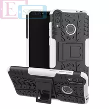 Чехол бампер для Huawei Honor 8C Nevellya Case White (Белый)