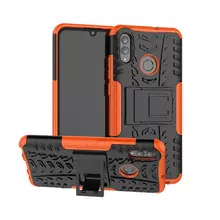 Чехол бампер для Huawei Honor 10 Lite Nevellya Case Orange (Оранжевый)