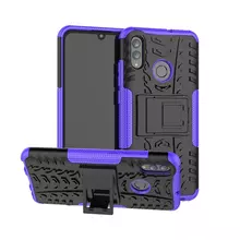 Чехол бампер для Huawei P Smart 2019 Nevellya Case Purple (Фиолетовый)