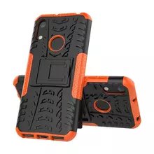 Чехол бампер для Huawei Y6 Pro 2019 Nevellya Case Orange (Оранжевый)