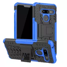 Чехол бампер для LG G8 ThinQ Nevellya Case Blue (Синий)