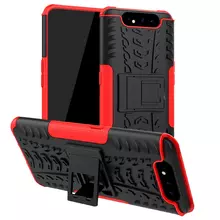 Чехол бампер для Samsung Galaxy A80 Nevellya Case Red (Красный)