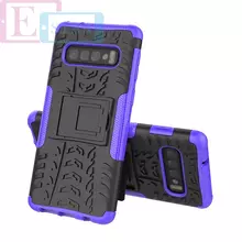 Чехол бампер для Samsung Galaxy S10 Nevellya Case Purple (Фиолетовый)