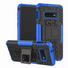 Чехол бампер для Samsung Galaxy S10e Nevellya Case Blue (Синий)