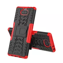 Чехол бампер для Sony Xperia 10 Plus Nevellya Case Red (Красный)