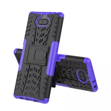 Чехол бампер для Sony Xperia 10 Plus Nevellya Case Purple (Фиолетовый)