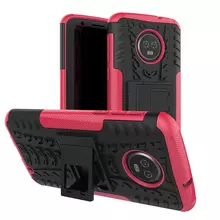 Чехол бампер для Motorola Moto G6 Plus Nevellya Case Pink (Розовый)