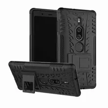 Чехол бампер для Sony Xperia XZ2 Premium Nevellya Case Black (Черный)