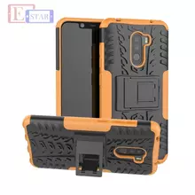Чехол бампер для Xiaomi Pocophone F1 Nevellya Case Orange (Оранжевый)