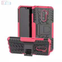 Чехол бампер для Xiaomi Pocophone F1 Nevellya Case Pink (Розовый)