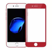 Защитное стекло для iPhone SE 2020 Nillkin 3D CP+ MAX Red (Красный)