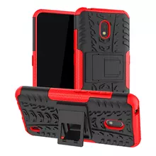 Чехол бампер для Nokia 2.3 Nevellya Case Red (Красный)