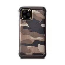 Чехол бампер для IPhone 11 Pro Max NX Case Camouflage Brown (Коричневый)
