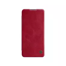 Чехол книжка для OnePlus Nord Nillkin Qin Red (Красный)