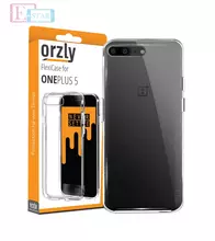 Чехол бампер для OnePlus 5 Orzly Flexi Crystal Clear (Прозрачный)