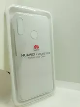 Чехол бампер для Huawei P Smart 2019 Huawei Silicon Protective Crystal Clear (Прозрачный)