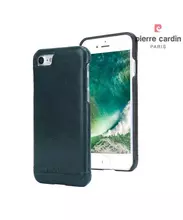 Чехол бампер для iPhone SE 2020 Pierre Cardin PCL-P03 Dark Green (Темно Зеленый)