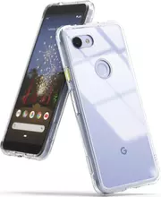 Чехол бампер для Google Pixel 3a XL Ringke Fusion Crystal Clear (Прозрачный)