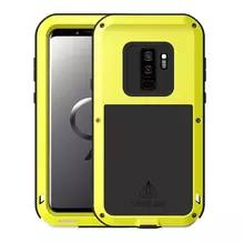 Чехол бампер для Samsung Galaxy S9 Love Mei PowerFull Yellow (Желтый)