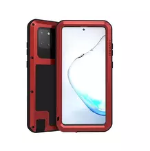 Чехол бампер для Samsung Galaxy Note 10 Lite Love Mei PowerFull Red (Красный)