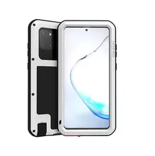 Чехол бампер для Samsung Galaxy Note 10 Lite Love Mei PowerFull White (Белый)