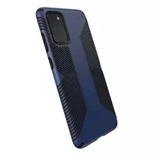чехол бампер для Samsung Galaxy S20 Plus Speck Presidio Grip Blue&Black (Синий&Черный)