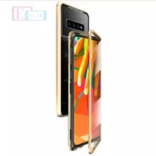 Чехол бампер для Samsung Galaxy Note 9 Luphie Magnetic 360 Gold (Золотой)