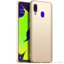 Чехол бампер для Samsung Galaxy M31 Anomaly Matte Gold (Золотой)