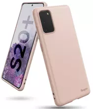 Чехол бампер для Samsung Galaxy S20 Plus Ringke Air S Pink Sand (Песочный Розовый)