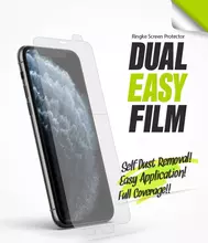 Защитная пленка для IPhone 11 Pro Max Ringke Dual Easy Full Cover Crystal Clear (Прозрачный)